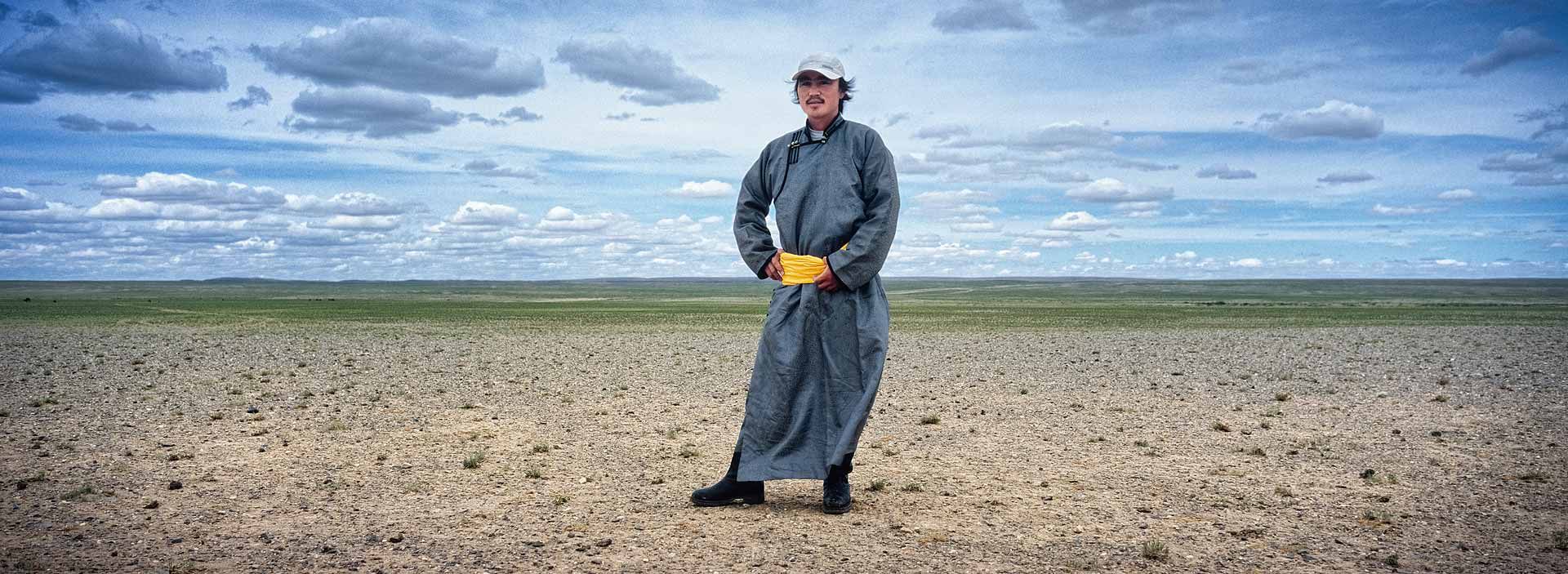 Portraits der Einheimischen der Mongolei von Sergey Kleptcha