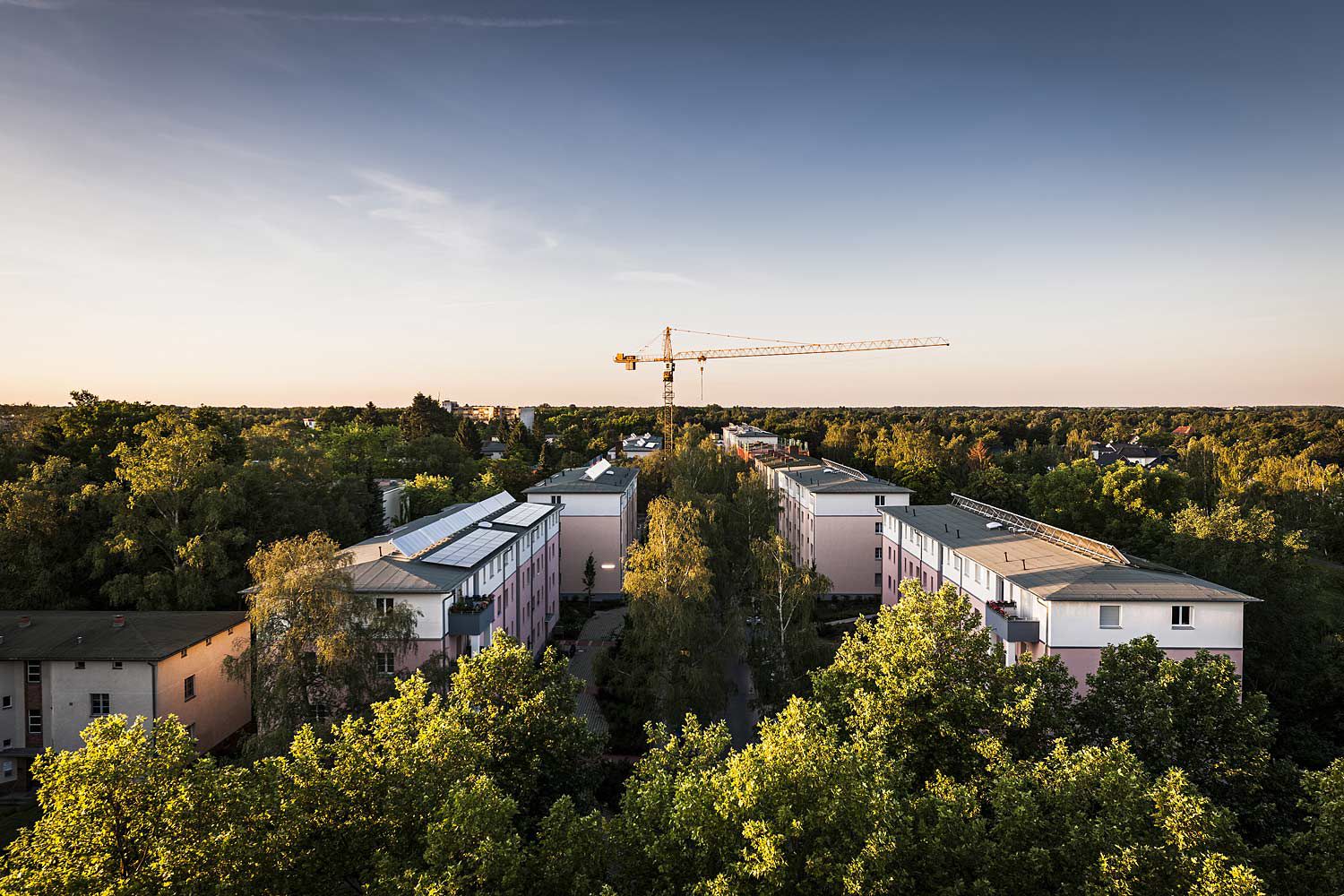 Wohnquartier Märkische Scholle, Berlin, fotografiert von Sergey Kleptcha